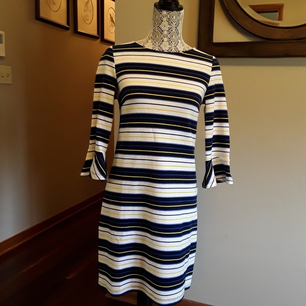 Draper James Pop stripe dress, NWT, Size XS